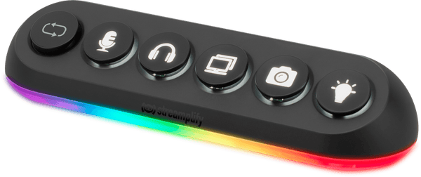 Streamplify HUB DECK 5 Slot, RGB, 12V - black - Begrip