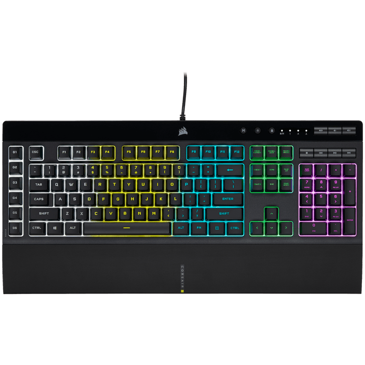 Corsair K55 RGB PRO Gamingtangentbord (svart) - Begrip