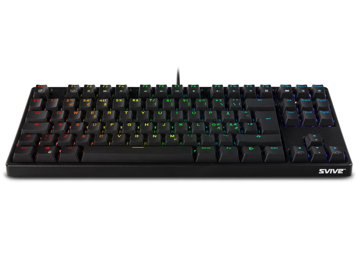 Svive Triton TKL blue switch (svart) - Begrip