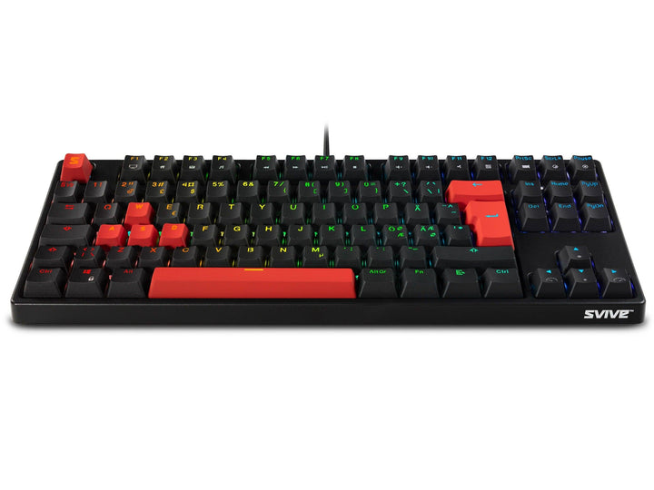 Svive Triton TKL blue switch (svart) - Begrip