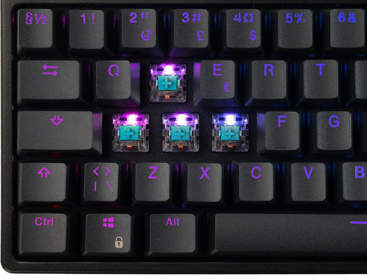 Svive Triton TKL blue switch (svart) - Begrip