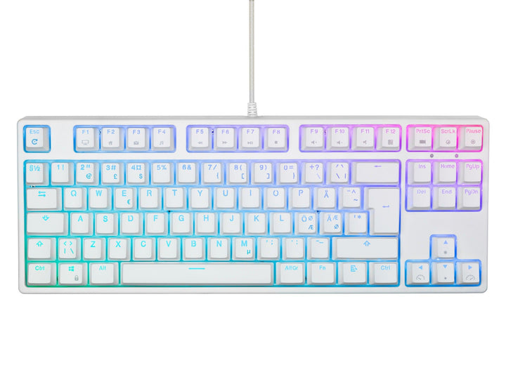 Svive Triton TKL blue switch (vit) - Begrip