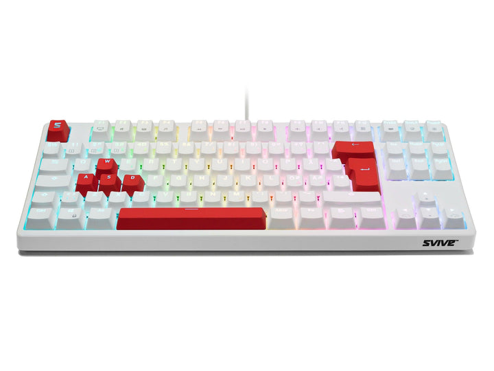 Svive Triton TKL blue switch (vit) - Begrip