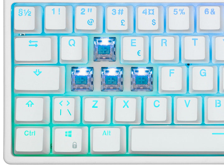 Svive Triton TKL blue switch (vit) - Begrip