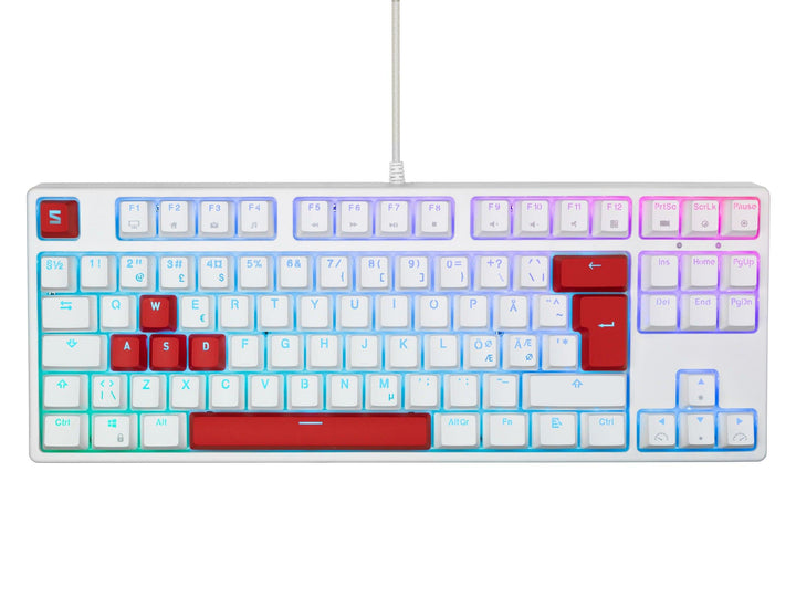 Svive Triton TKL blue switch (vit) - Begrip