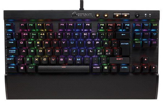 Corsair Gaming Keyboard K65 RAPIDFIRE RGB Cherry MX Speed - Begrip