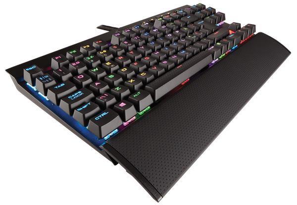 Corsair Gaming Keyboard K65 RAPIDFIRE RGB Cherry MX Speed - Begrip